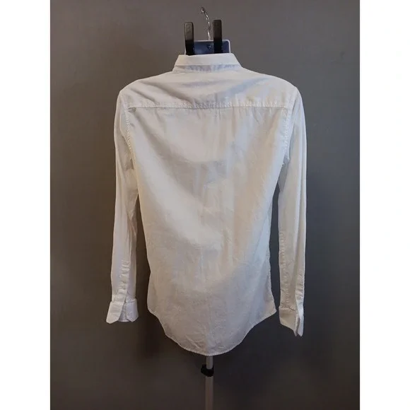 Mens Armani Exchange White Button Down Dress Shirt large - Picture 5 of 6
